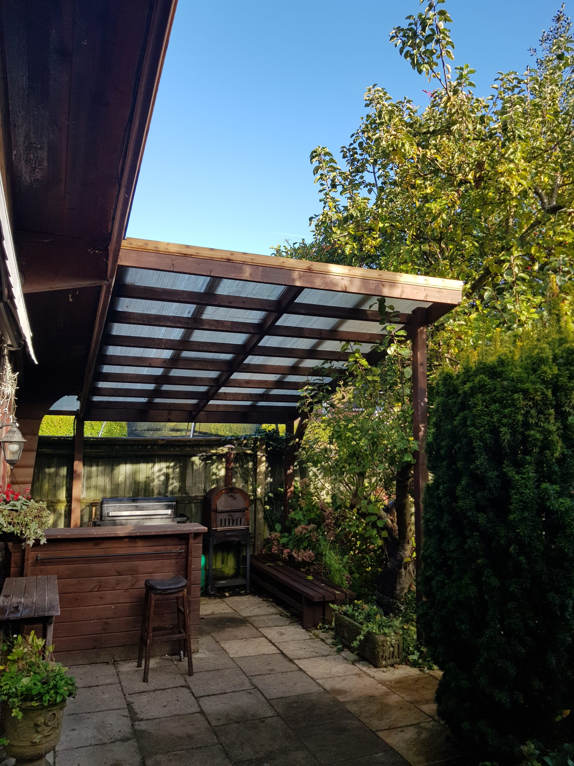 Park House Spa, right patio & veranda, Summer Swimming Camp